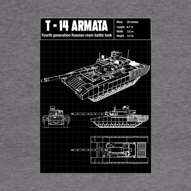 T-14 ARMATA SCHEMATIC by theanomalius_merch